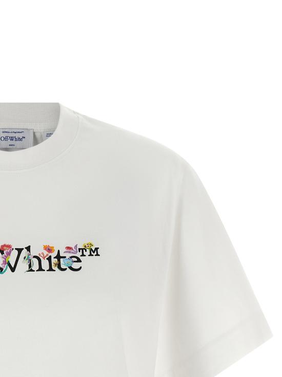26SS 오프화이트 반팔 티셔츠 OWAA090S26JER00101100110 White - OFF WHITE
