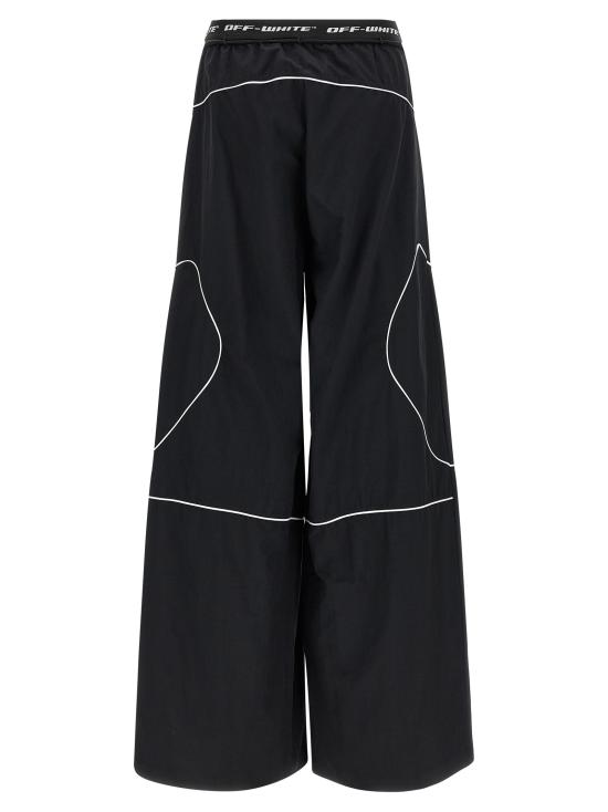 26SS 오프화이트 스트레이트 팬츠 OWVI019S26FAB00110011001 Black - OFF WHITE