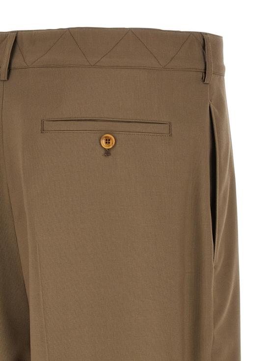 26SS 마르니 스트레이트 팬츠 PUMU0332U0UTW83900M10 Beige - MARNI