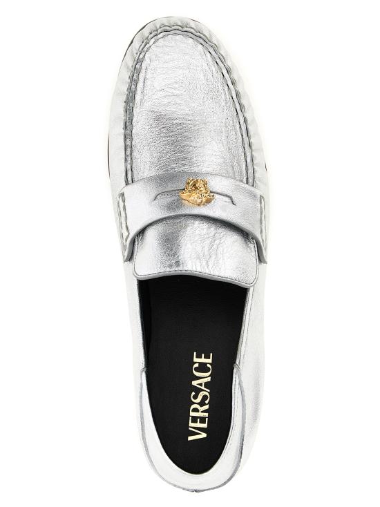 26SS 베르사체 로퍼 10225891A085391E01V Silver - VERSACE
