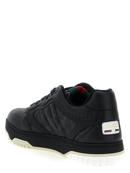 26FW 구찌 리웹 스니커즈 857853AAFOO1082 Black - GUCCI