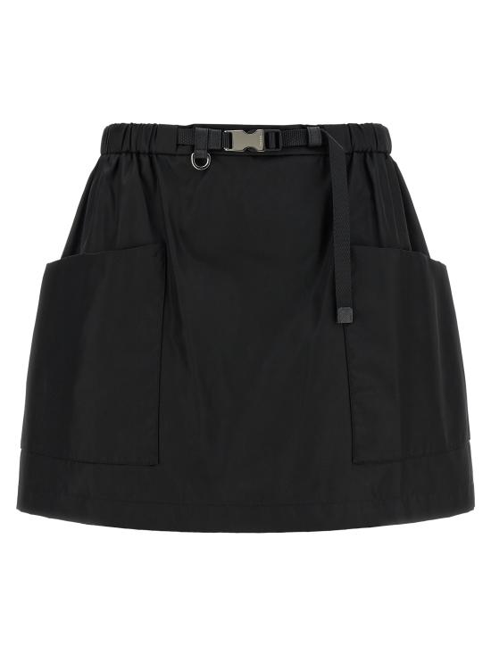 26SS 프라다 롱 스커트 21H028SOOO1WQ8F0002 Black