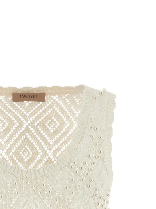 26SS 트윈셋 민소매 티셔츠 261TP320200059 White - TWINSET