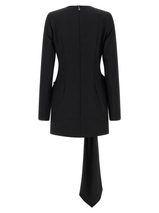 26SS 로테이트 바이 크리스텐슨 숏 원피스 115158100100 Black - ROTATE BY BIRGERCHRISTENSEN