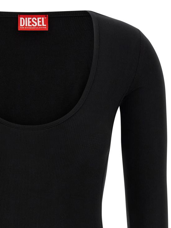 26SS 디젤 바디수트 티셔츠 A209880BLAN9XX Black - DIESEL