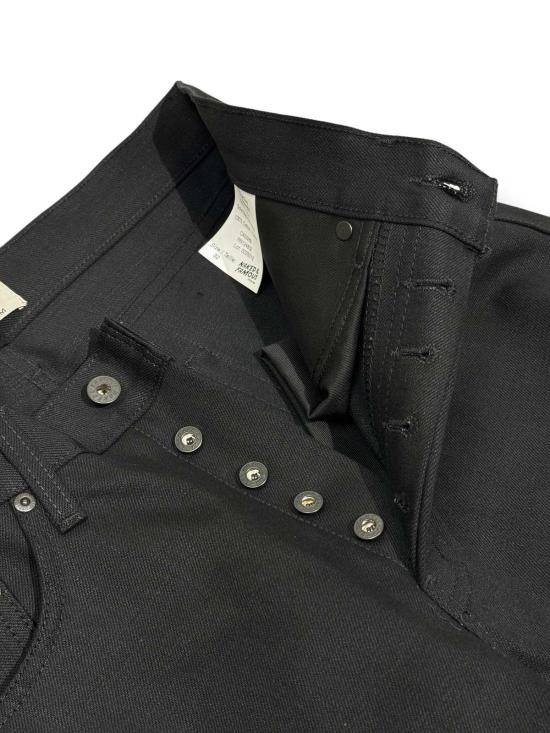  네이키드 & 페이머스 데님 팬츠 네이키드 앤 페이머스 트루 가이 진 블랙 - NAKED & FAMOUS