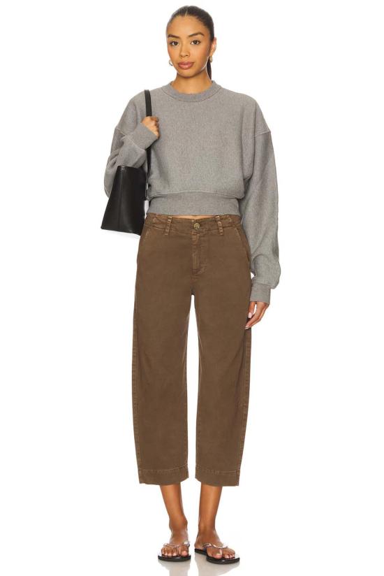  벨벳 바이 그레이엄 앤 스펜서 크롭 팬츠 벨벳 바이 그레이엄 & 스펜서 다리아 팬츠 너트메그