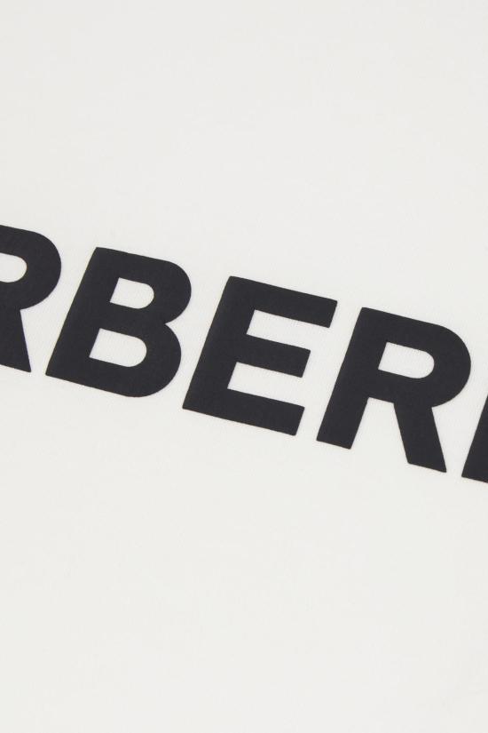 25SS 버버리 로고 코튼 티셔츠 8080325 WHITE - BURBERRY