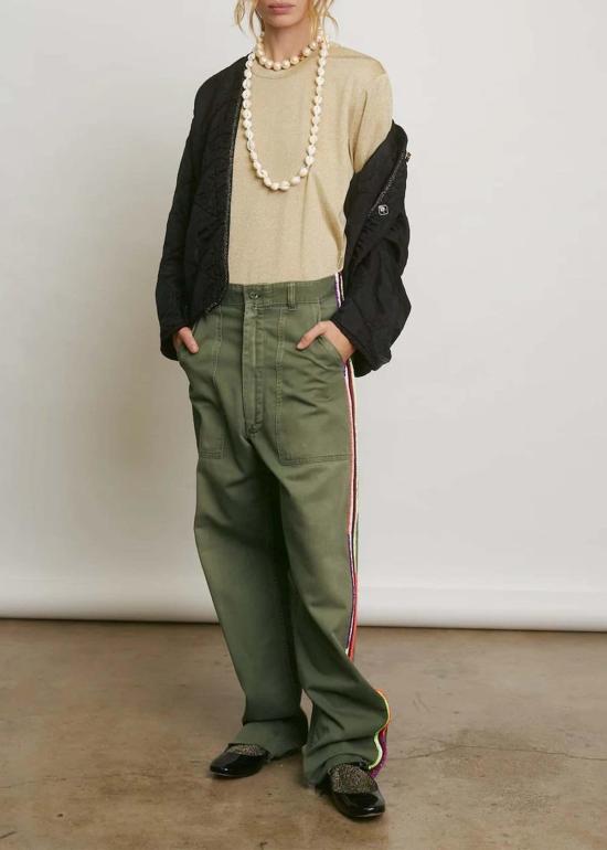  Aquarius Cocktail 스트레이트 팬츠 아쿠아리우스 칵테일 캠프 - AQUARIUS COCKTAIL