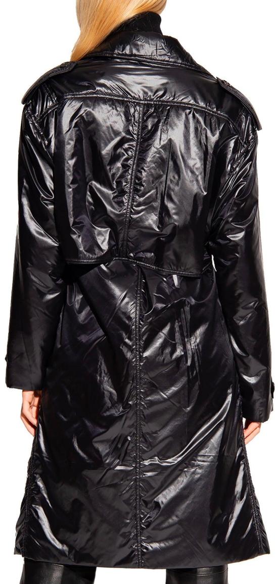  생로랑 트렌치 코트 711494Y5F651000 BLACK - SAINT LAURENT