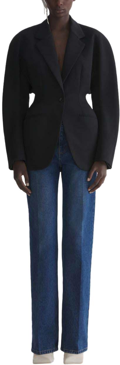 26SS 뮈글러 코트 26P1VE048010191999 BLACK