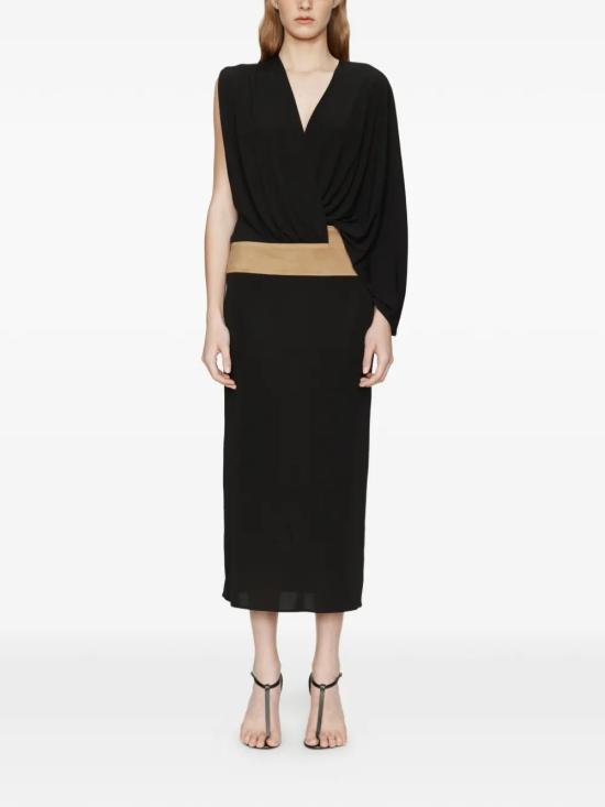 26SS 크리스토퍼에스버 롱 원피스 25043424BLACK DEEPSAND Black