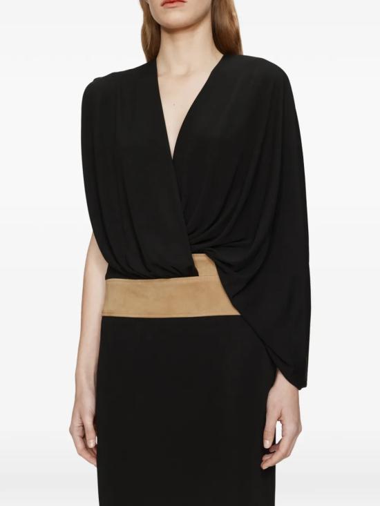 26SS 크리스토퍼에스버 롱 원피스 25043424BLACK DEEPSAND Black - CHRISTOPHER ESBER