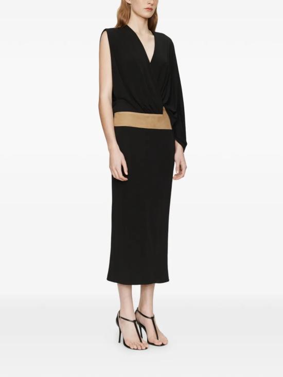 26SS 크리스토퍼에스버 롱 원피스 25043424BLACK DEEPSAND Black - CHRISTOPHER ESBER