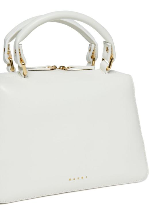 26SS [키즈] 마르니 스쿨 토트백 M01608M00TK 0M114 White - MARNI