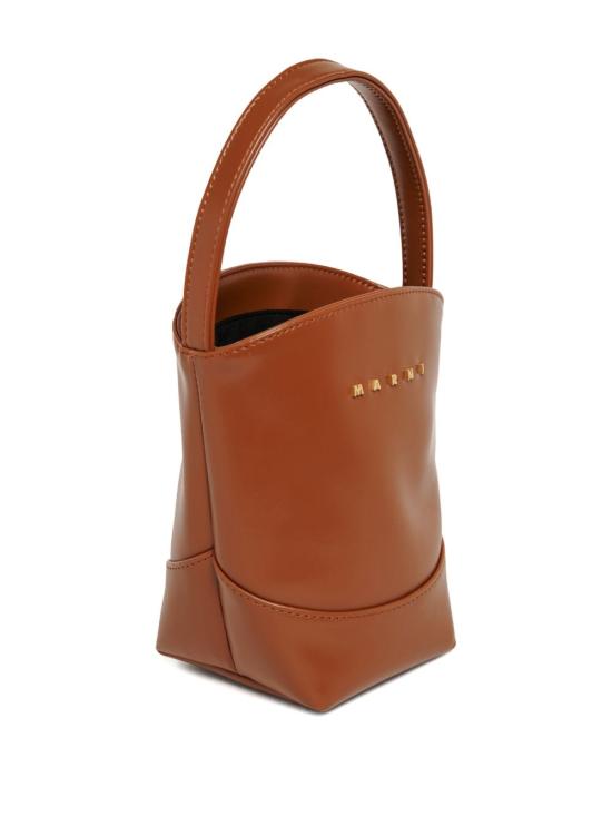 26SS [키즈] 마르니 숄더백 M01820M00TK 0M704 Brown - MARNI