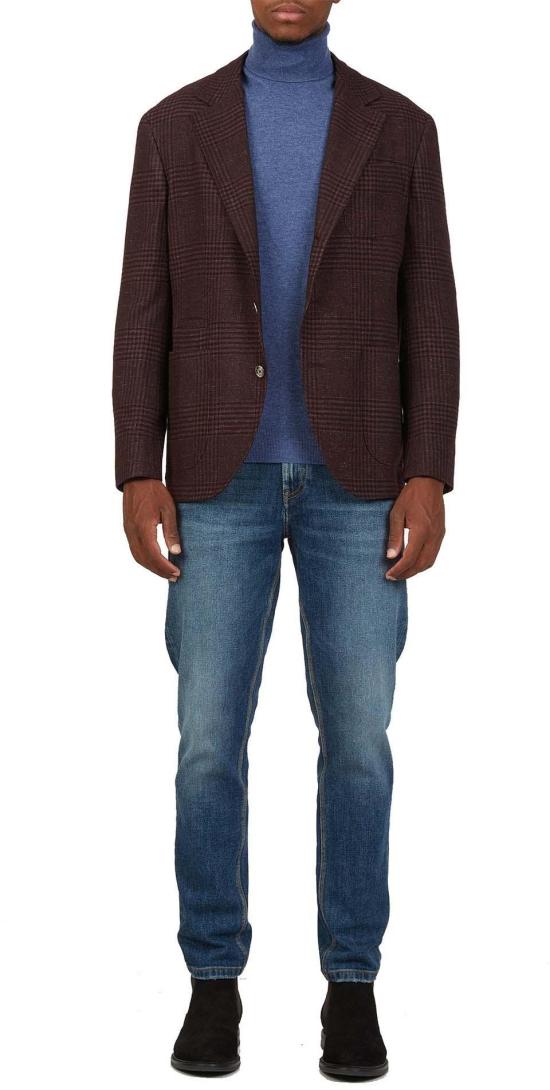 브루넬로 쿠치넬리 수트 자켓 MN4527BNDTN452C1525 RED - BRUNELLO CUCINELLI