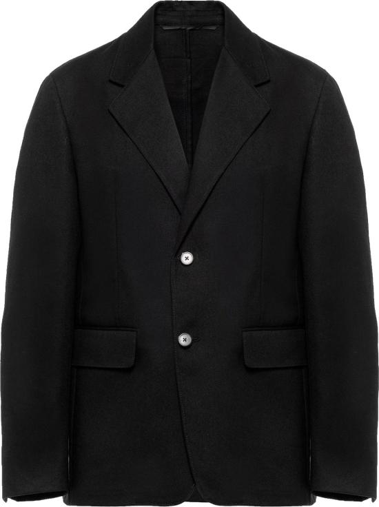  프라다 수트 자켓 UGM18710VMF0002 BLACK