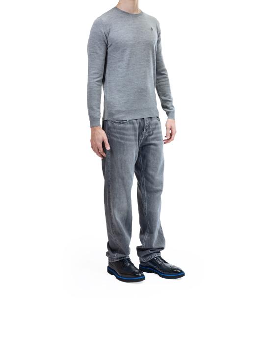 26FW 칼라거펠트 스웨터 655000 554399 941 GRIGIO MELANGE - KARL LAGERFELD