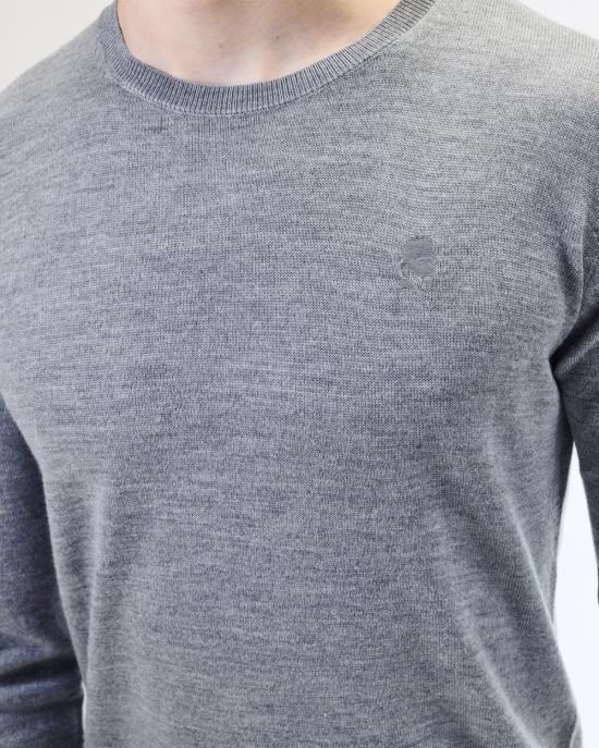 26SS 칼라거펠트 스웨터 655000 554399 941 GRIGIO MELANGE - KARL LAGERFELD