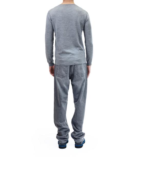 26FW 칼라거펠트 스웨터 655000 554399 941 GRIGIO MELANGE - KARL LAGERFELD
