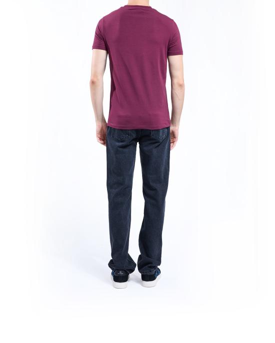 26FW 칼라거펠트 반팔 티셔츠 755087 554235 380 BORDEAUX - KARL LAGERFELD