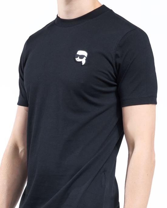 26FW 칼라거펠트 반팔 티셔츠 755710 500224 990 NERO - KARL LAGERFELD