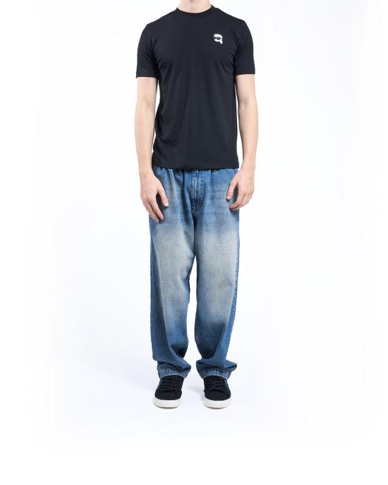 26SS 칼라거펠트 반팔 티셔츠 755710 500224 990 NERO - KARL LAGERFELD