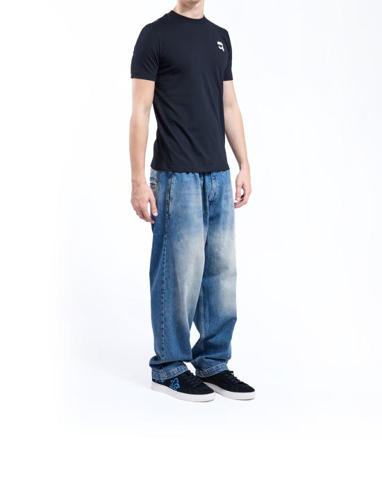 26SS 칼라거펠트 반팔 티셔츠 755710 500224 990 NERO - KARL LAGERFELD