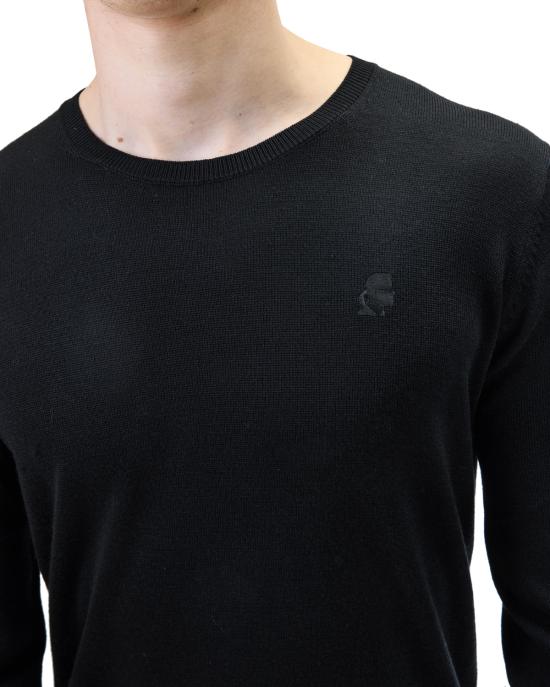 26SS 칼라거펠트 스웨터 655000 554399 990 NERO - KARL LAGERFELD