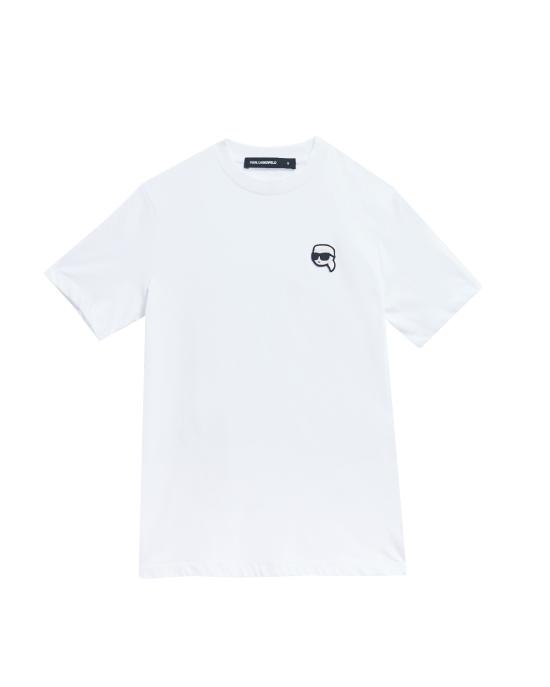 26FW 칼라거펠트 반팔 티셔츠 755710 500224 BIANCO