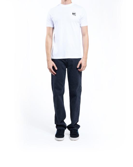26FW 칼라거펠트 반팔 티셔츠 755710 500224 BIANCO - KARL LAGERFELD