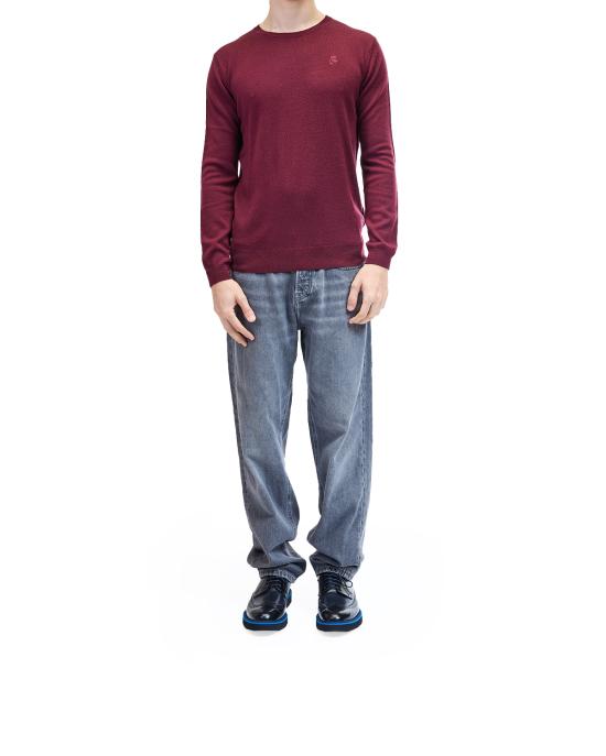 26FW 칼라거펠트 스웨터 655000 554399 380 BORDEAUX - KARL LAGERFELD