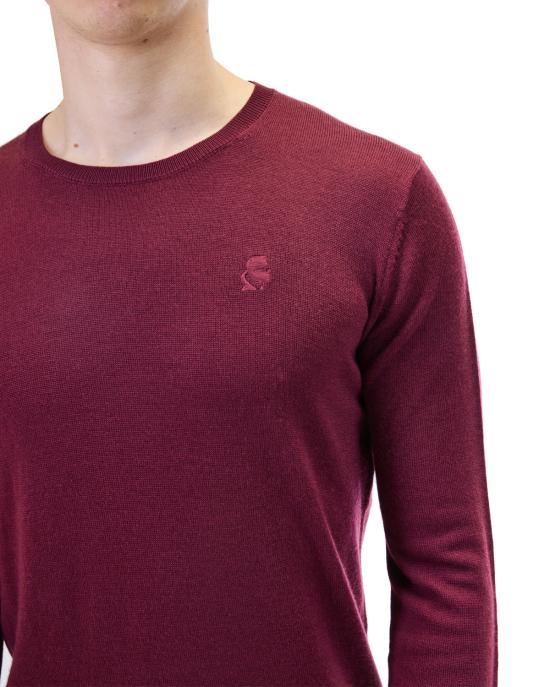 26SS 칼라거펠트 스웨터 655000 554399 380 BORDEAUX - KARL LAGERFELD
