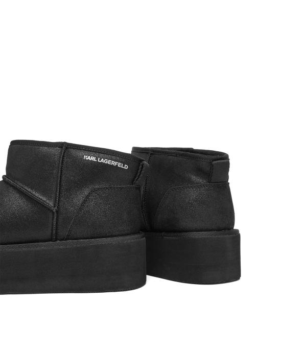 26SS 칼라거펠트 부츠 KL48523 5S0 black shimmer suede NERO - KARL LAGERFELD
