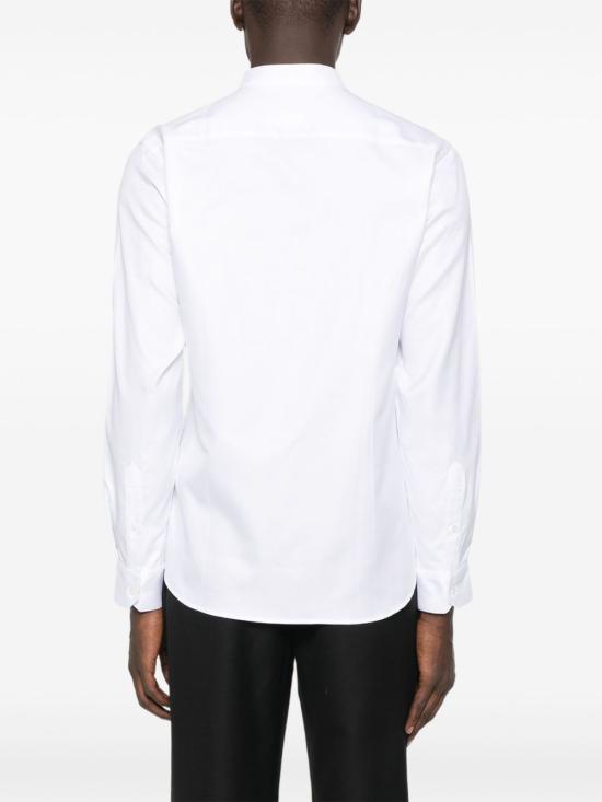 25FW 엠포리오 아르마니 긴팔 셔츠 EM000193 TE16908F0009 White - EMPORIO ARMANI