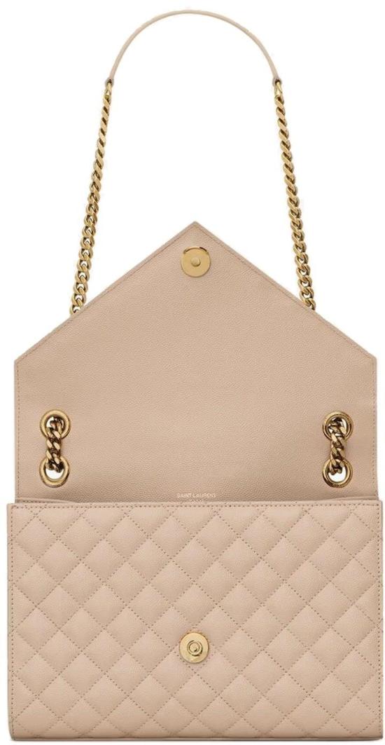 25FW 생로랑 엔벨로프 미디움 백 600185BOW912721 BEIGE - SAINT LAURENT