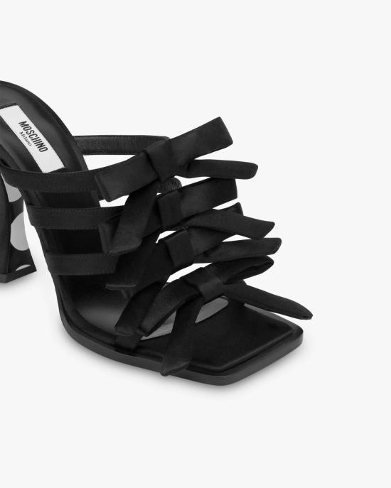 25FW 모스키노 뮬/슬리퍼 MA2815AC1N M40 000 NERO - MOSCHINO