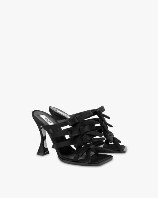 25FW 모스키노 뮬/슬리퍼 MA2815AC1N M40 000 NERO - MOSCHINO