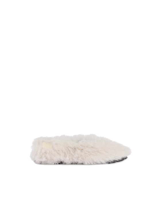 25FW 모스키노 플랫 슈즈 MA11300G0N 100 BIANCO