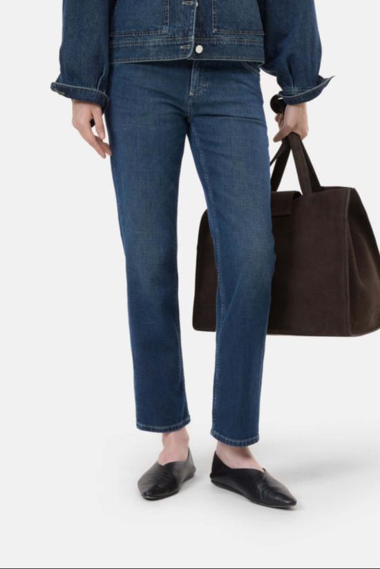  클로즈드 데님 팬츠 준나 진 다크 블루