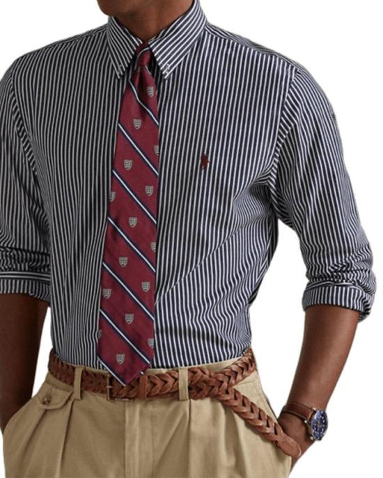 25FW 폴로 랄프로렌 긴팔 셔츠 710929344 025 BLUE - POLO RALPH LAUREN