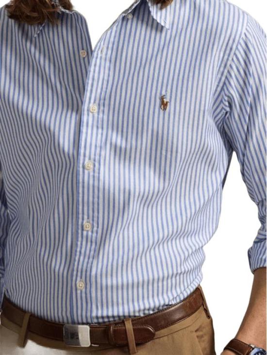 25FW 폴로 랄프로렌 긴팔 셔츠 710886462 003 WHITE - POLO RALPH LAUREN