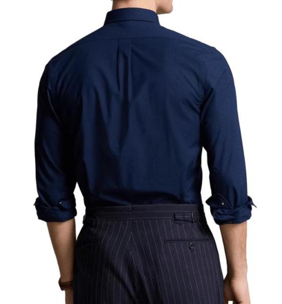 25FW 폴로 랄프로렌 긴팔 셔츠 710928254 001 NEWPORT NAVY - POLO RALPH LAUREN