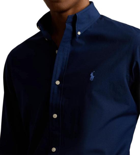 25FW 폴로 랄프로렌 긴팔 셔츠 710928255 001 NEWPORT NAVY - POLO RALPH LAUREN