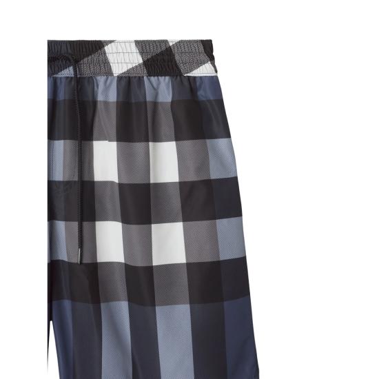 26SS 버버리 체크 스윔팬츠 8112685 GUILDES A5805 GREY BLUE - BURBERRY