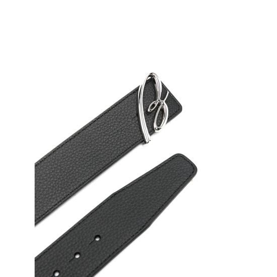 26SS 브리오니 가죽 벨트 OBAU0L PC732 1010 BLACK - BRIONI