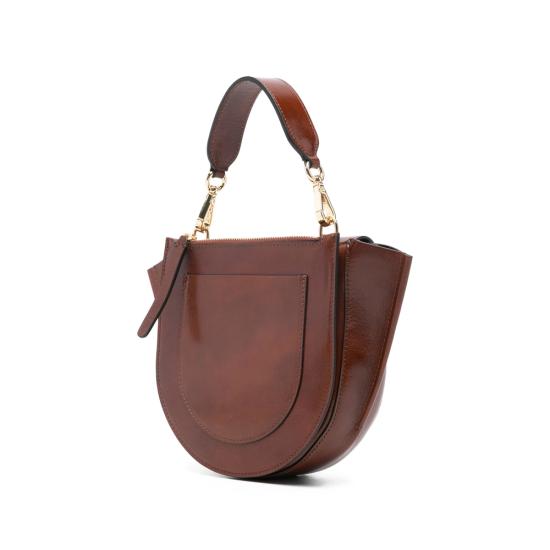 26SS 반들러 토트백 HORTENSIA BAG MINI PALIS BROWN - WANDLER