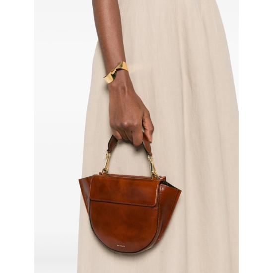 26SS 반들러 토트백 HORTENSIA BAG MINI PALIS BROWN - WANDLER