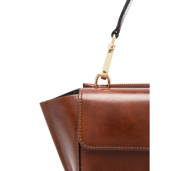 26SS 반들러 토트백 HORTENSIA BAG MINI PALIS BROWN - WANDLER